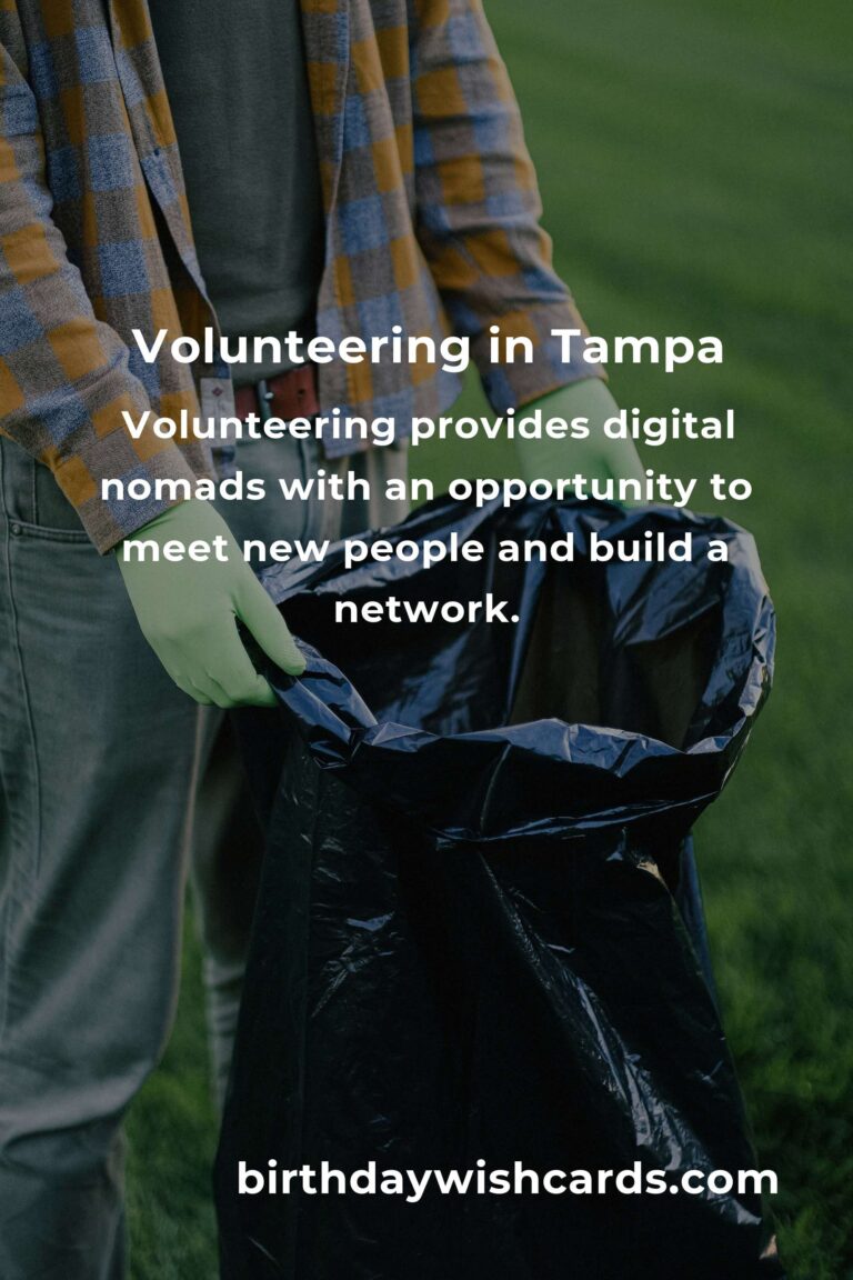 How to Start Volunteering in Tampa: A Comprehensive Guide for Digital Nomads