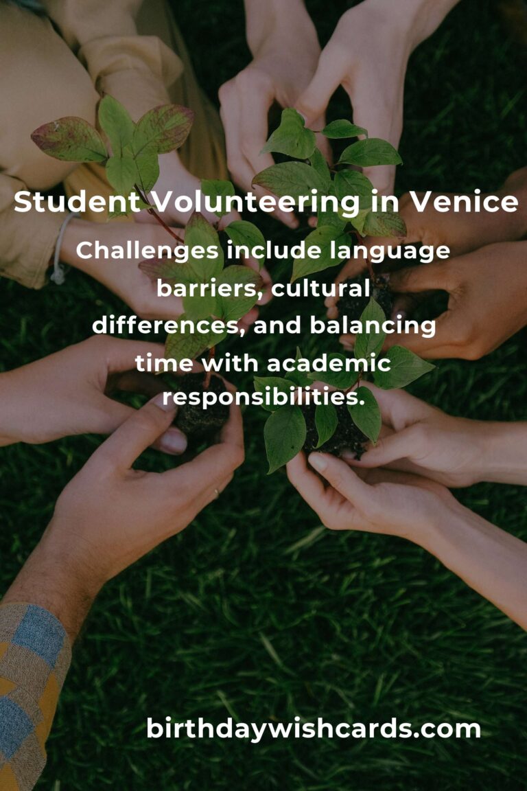 How to Start Volunteering in Venice: A Comprehensive Guide for Students