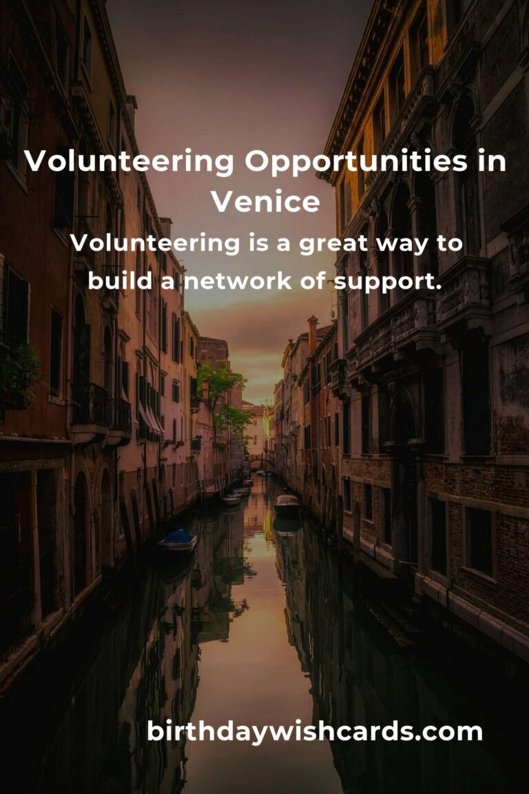 How to Start Volunteering in Venice: A Guide for Single Parents