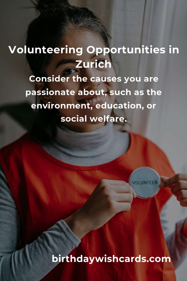 How to Start Volunteering in Zurich: A Comprehensive Guide for Beginners