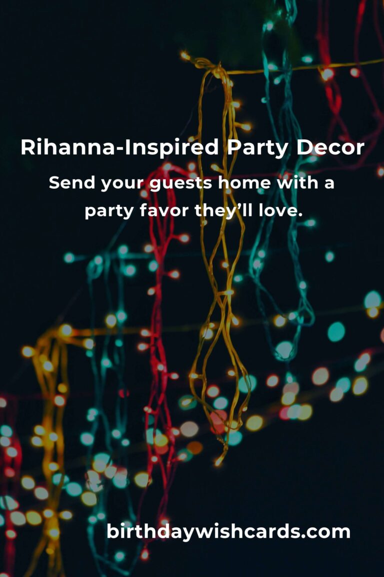 How to Throw a Spectacular Rihanna-Themed Birthday Party