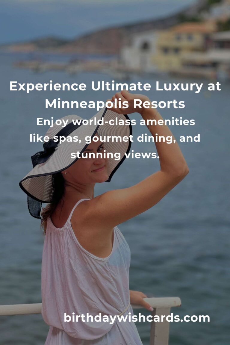 Indulge in Elegance: The Ultimate Guide to Luxury Resorts in Minneapolis for Unforgettable Escapes