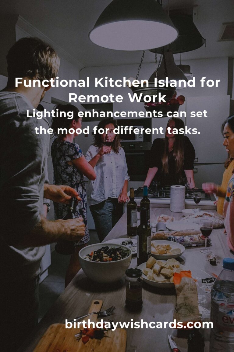 Innovative Kitchen Island Ideas for Remote Workers