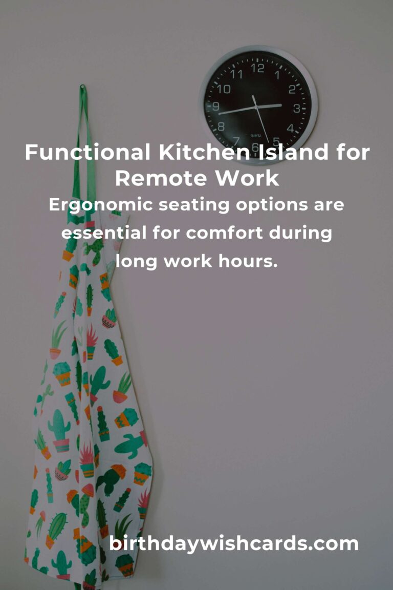 Innovative Kitchen Island Ideas for Remote Workers
