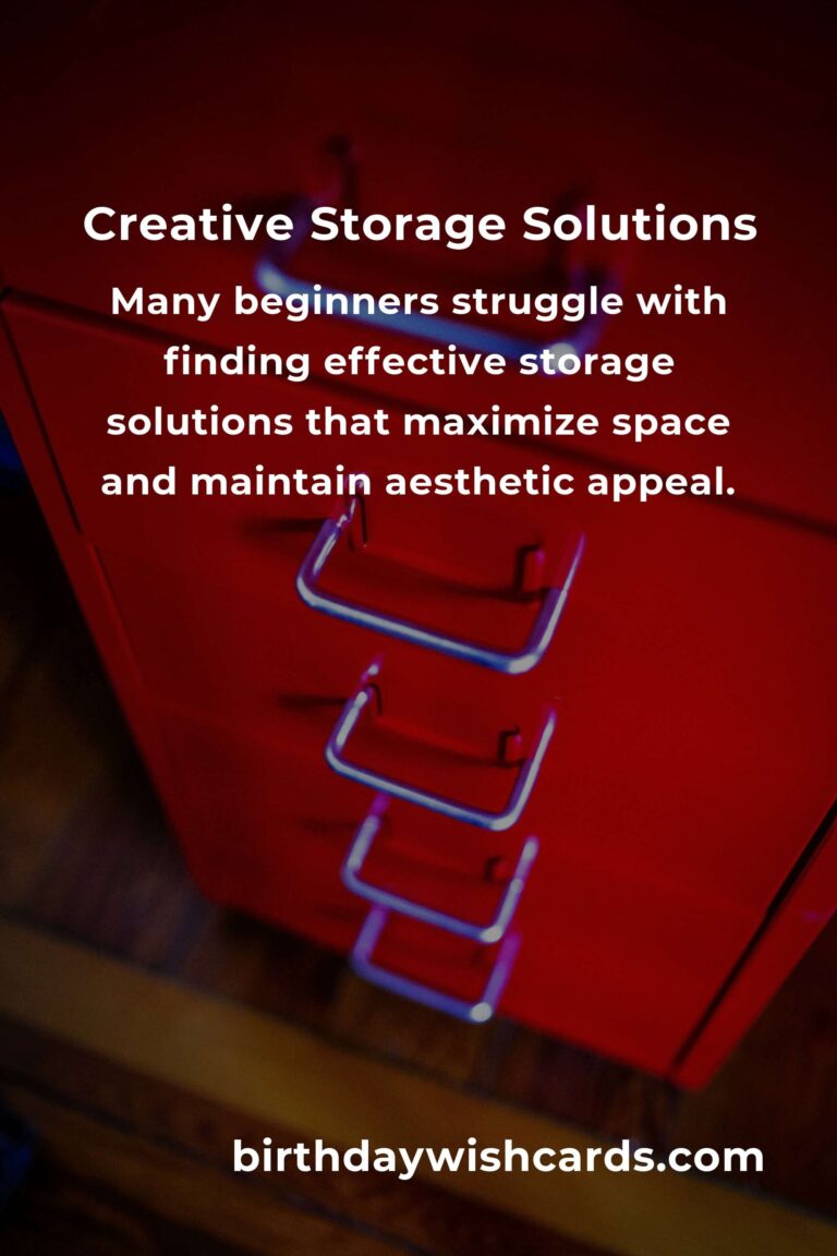 Innovative Storage Solutions Ideas for Beginners