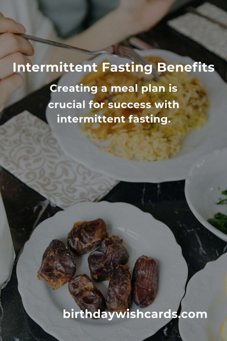 Intermittent Fasting Meal Plan for Effective Weight Loss
