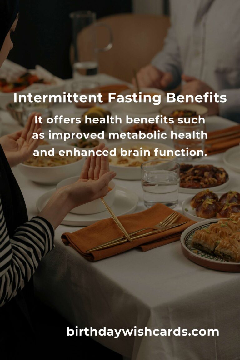 Intermittent Fasting Meal Plan for Effective Weight Loss