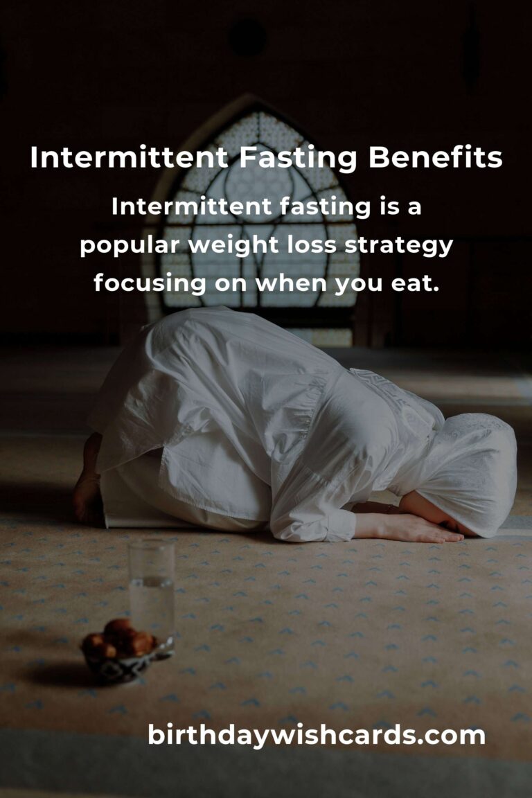 Intermittent Fasting Meal Plan for Effective Weight Loss
