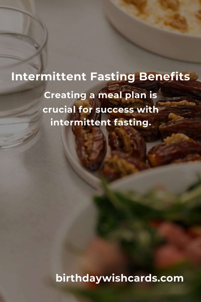 Intermittent Fasting Meal Plan for Effective Weight Loss