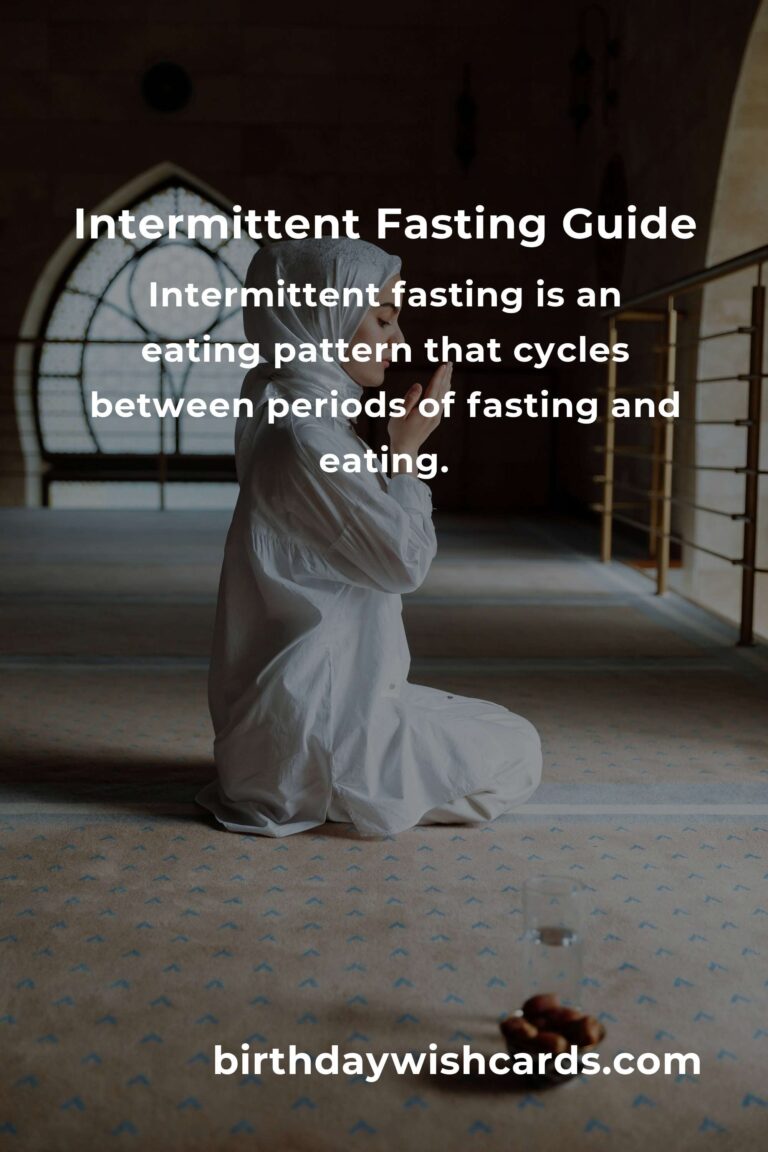 Intermittent Fasting for Beginners: A Complete Guide