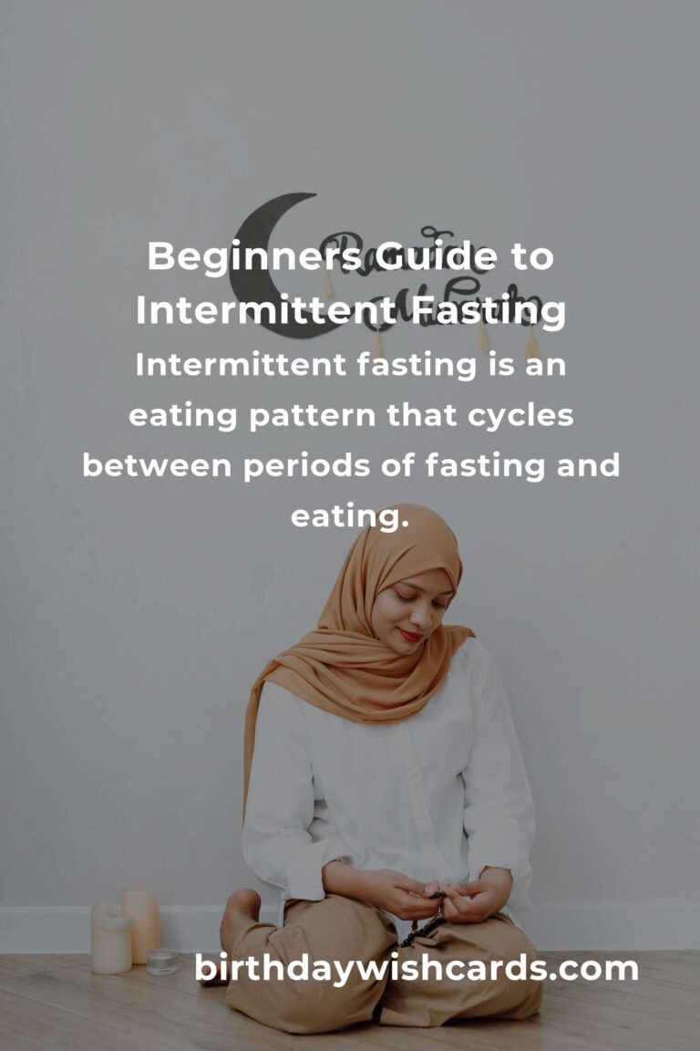 Intermittent Fasting for Beginners: Complete Guide