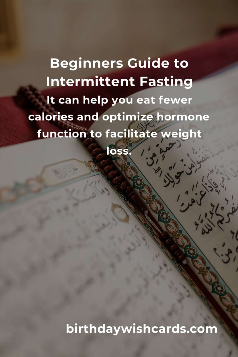 Intermittent Fasting for Beginners: Complete Guide