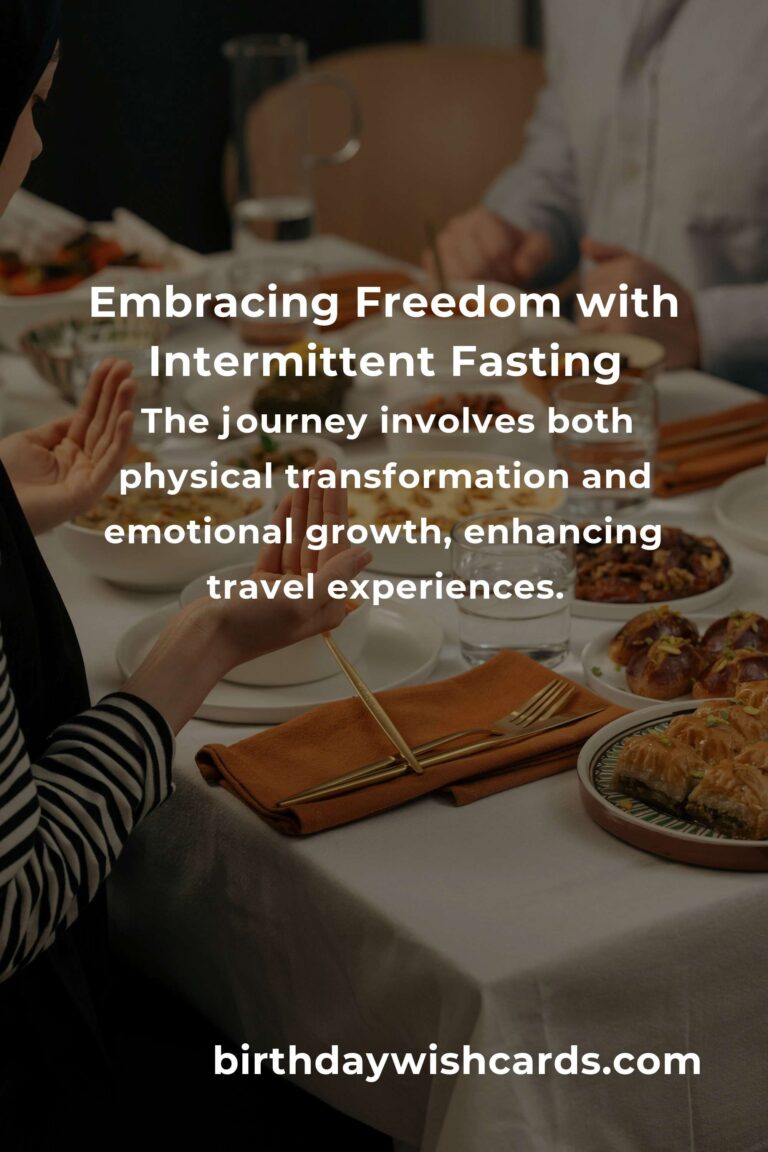 Intermittent Fasting for Digital Nomads: A Journey to Health and Freedom