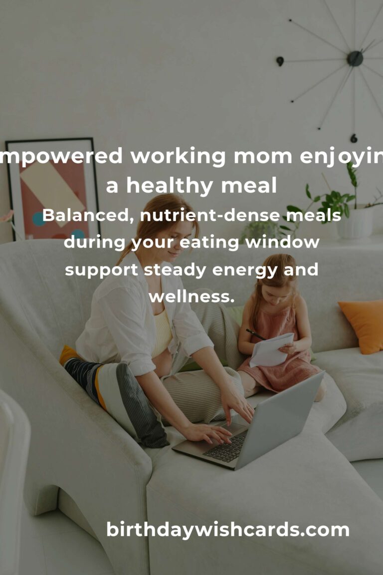 Intermittent Fasting for Working Moms: The Complete Guide to Finding Balance, Energy, and Wellness