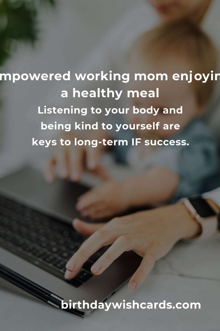 Intermittent Fasting for Working Moms: The Complete Guide to Finding Balance, Energy, and Wellness