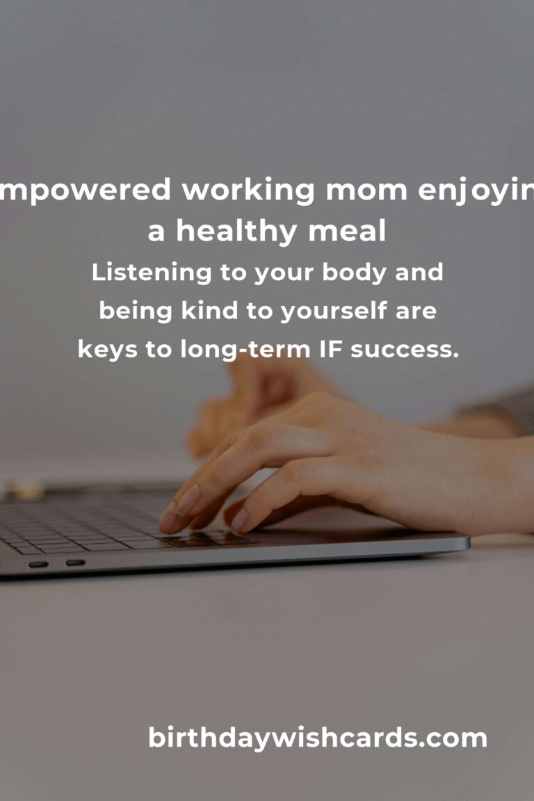 Intermittent Fasting for Working Moms: The Complete Guide to Finding Balance, Energy, and Wellness