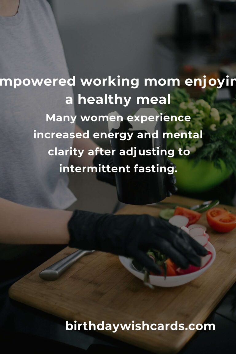Intermittent Fasting for Working Moms: The Complete Guide to Finding Balance, Energy, and Wellness