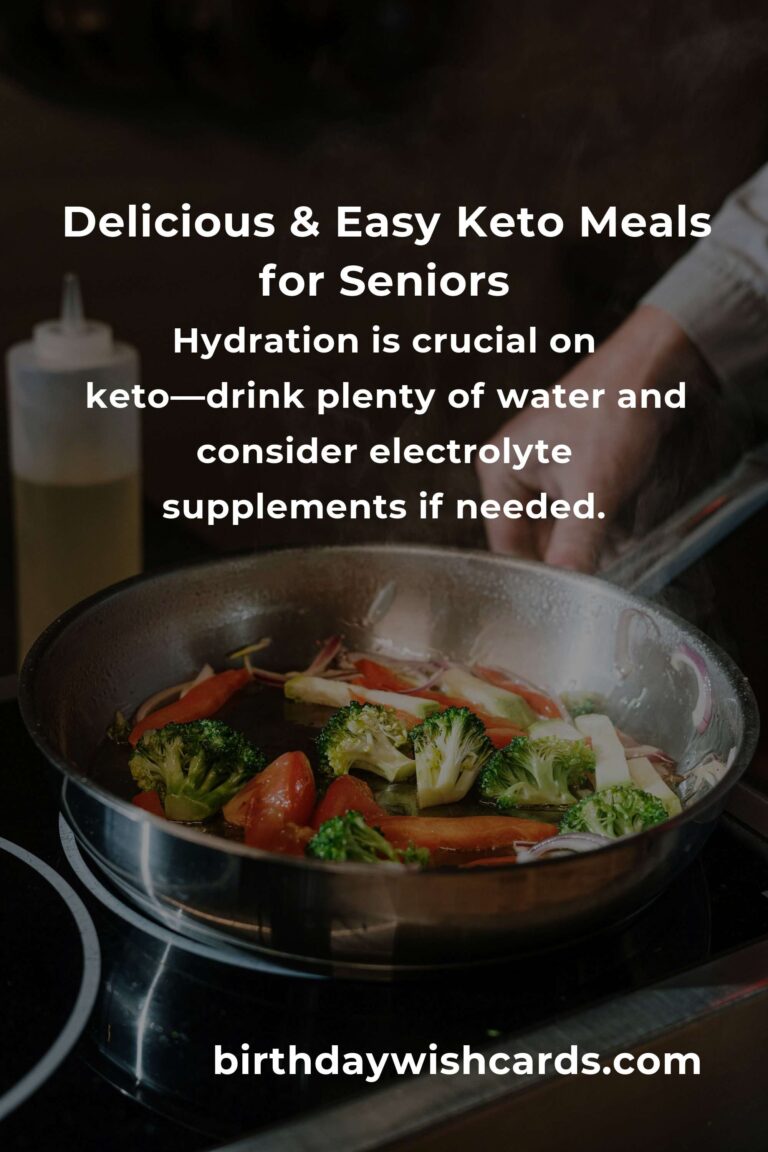 Keto Recipes for Seniors: The Complete Guide to Healthy, Delicious & Easy Low-Carb Living After 60