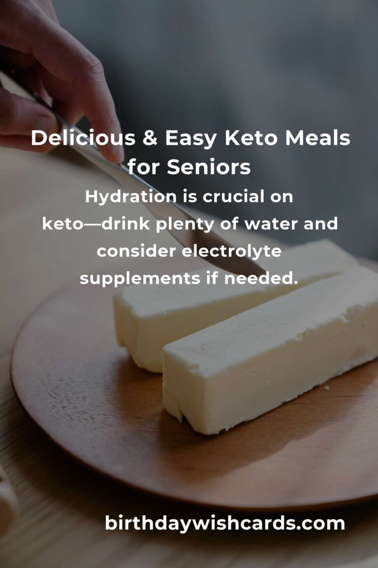 Keto Recipes for Seniors: The Complete Guide to Healthy, Delicious & Easy Low-Carb Living After 60