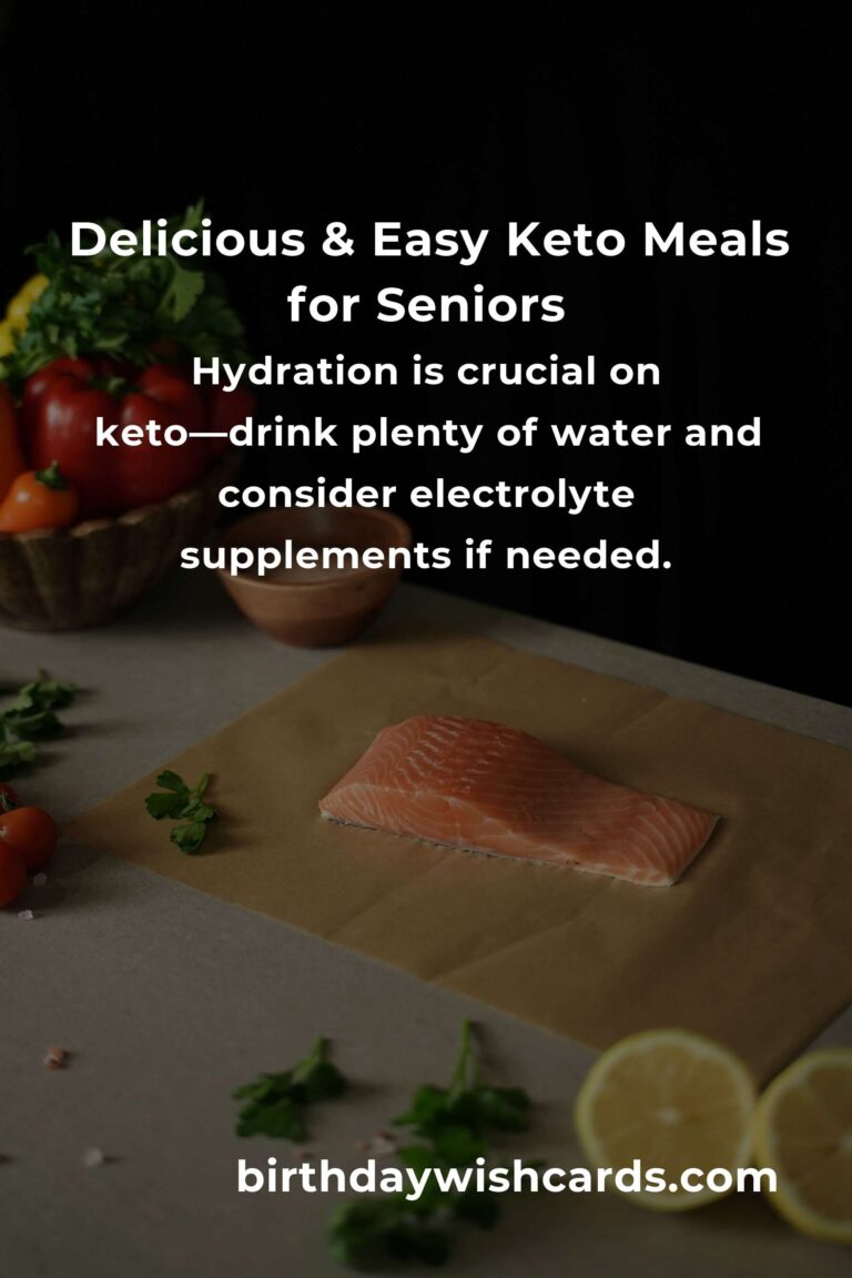 Keto Recipes for Seniors: The Complete Guide to Healthy, Delicious & Easy Low-Carb Living After 60