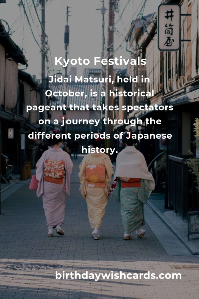 Kyoto Cultural Events You Can’t Miss in 2025