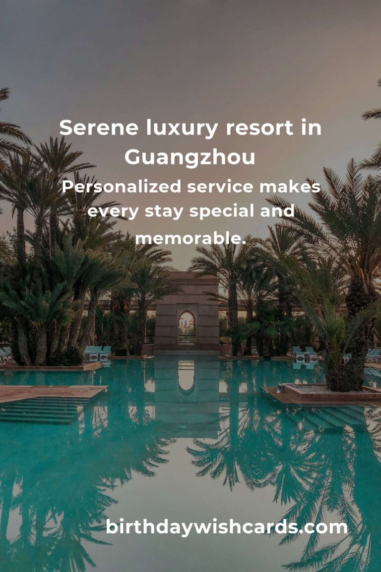 Live the Dream: Your Heartfelt Budget Guide to Luxury Resorts in Guangzhou