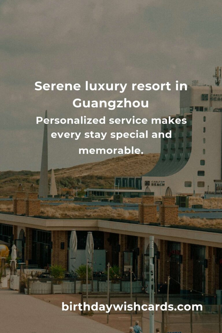 Live the Dream: Your Heartfelt Budget Guide to Luxury Resorts in Guangzhou