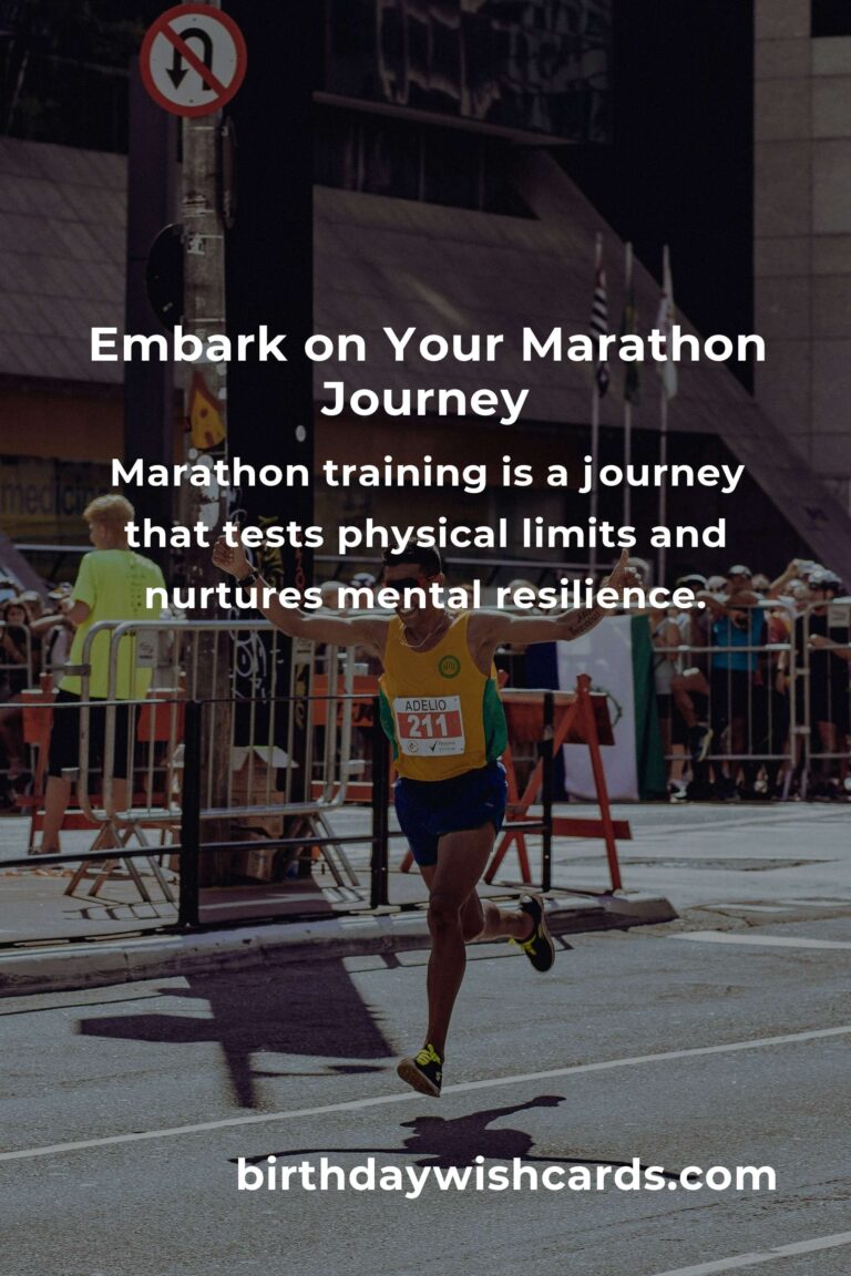 Marathon Training: Your Heartfelt Journey to Personal Triumph and Fitness
