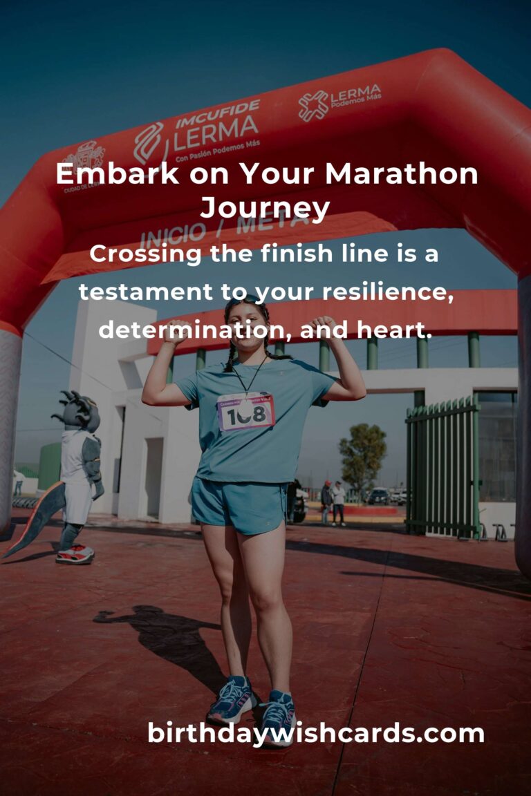 Marathon Training: Your Heartfelt Journey to Personal Triumph and Fitness