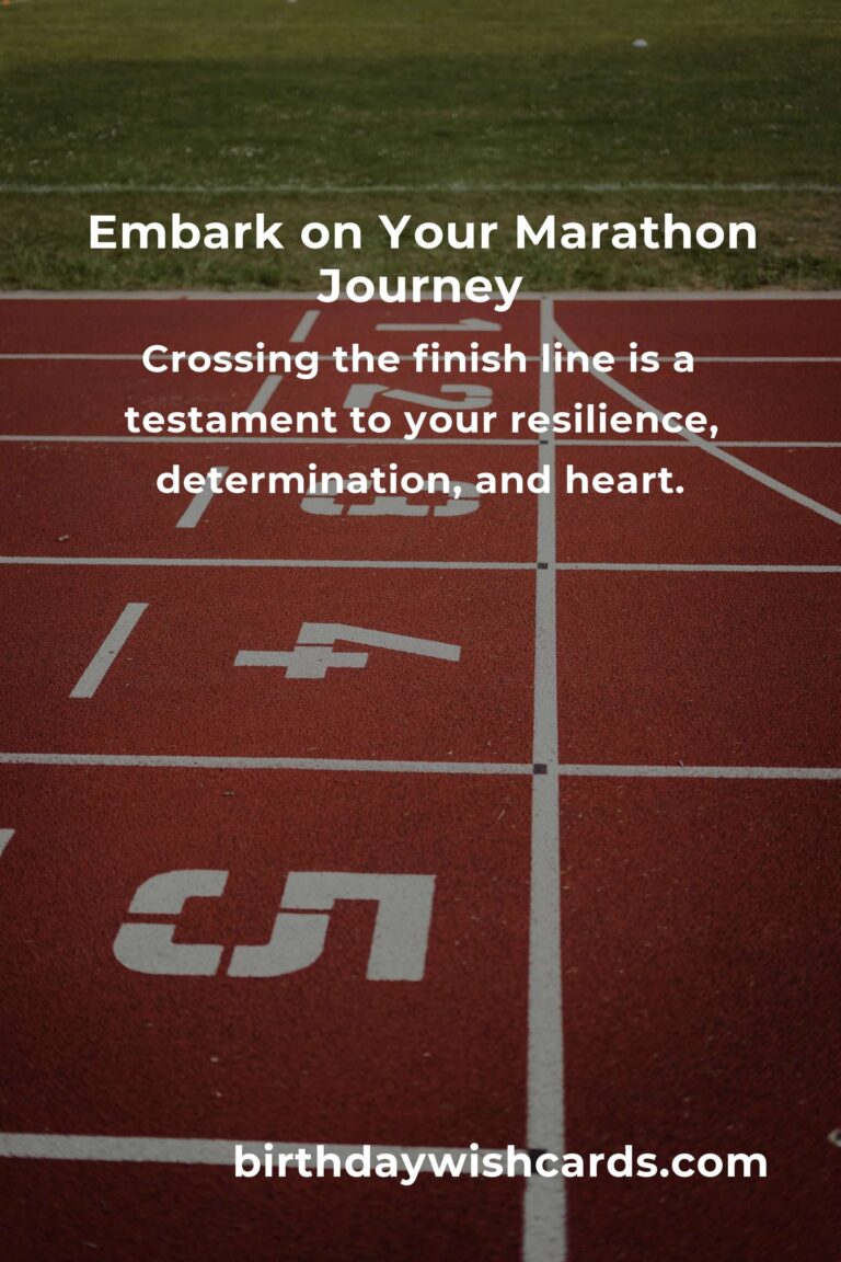 Marathon Training: Your Heartfelt Journey to Personal Triumph and Fitness