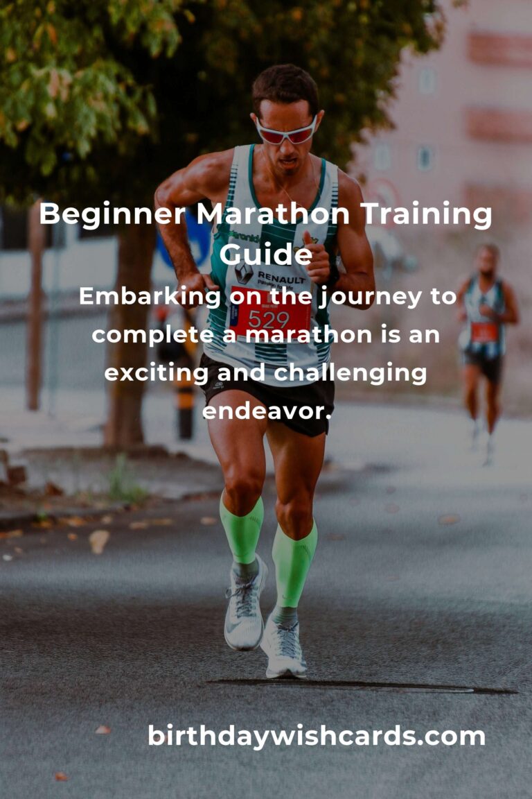 Marathon Training for Beginners: Getting Started with Confidence