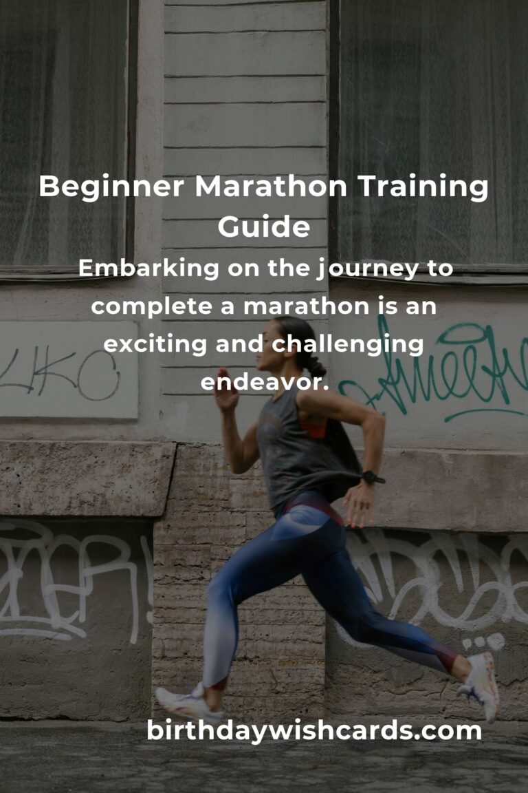 Marathon Training for Beginners: Getting Started with Confidence