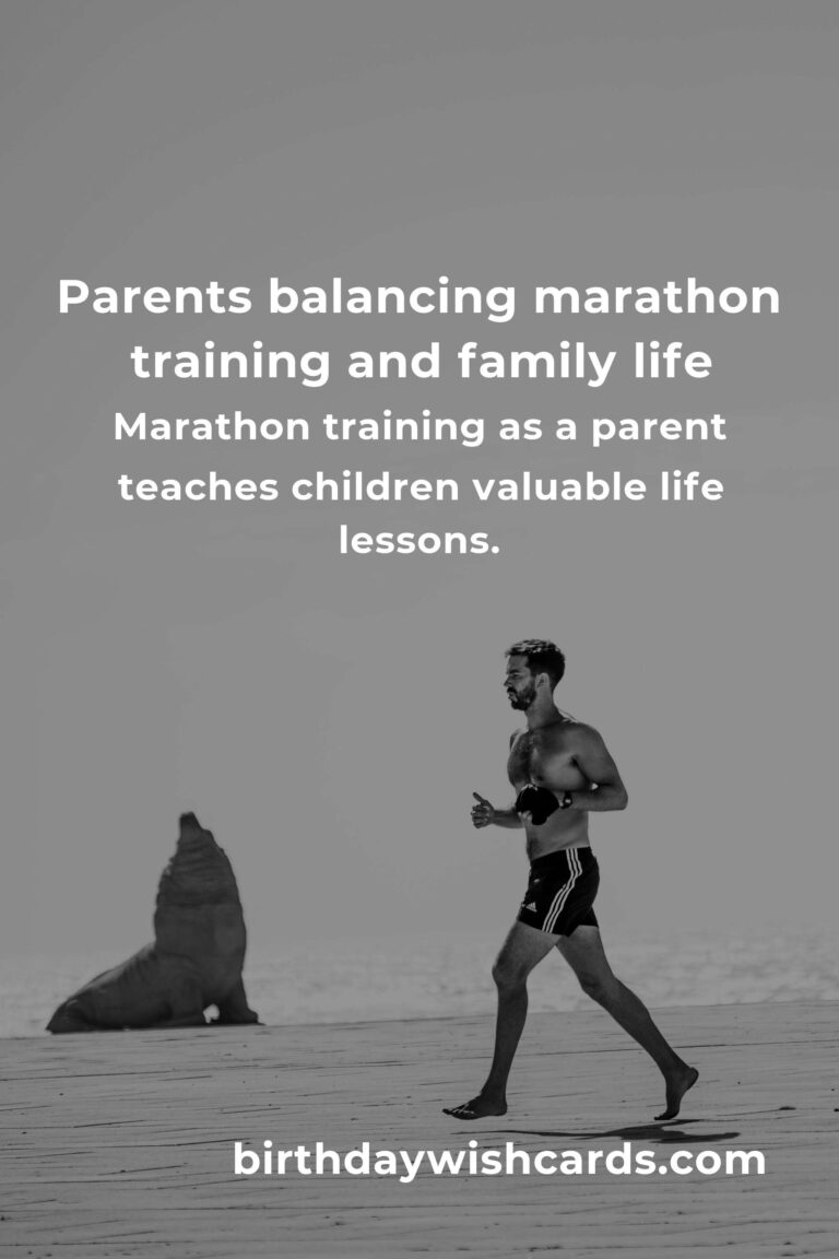 Marathon Training for Busy Parents: Finding Your Stride in Parenthood