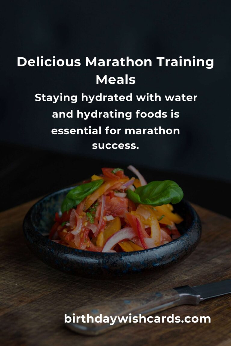Marathon Training for Food Lovers: Fueling Your Run with Delicious Nutrition