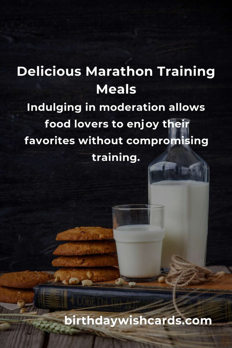 Marathon Training for Food Lovers: Fueling Your Run with Delicious Nutrition