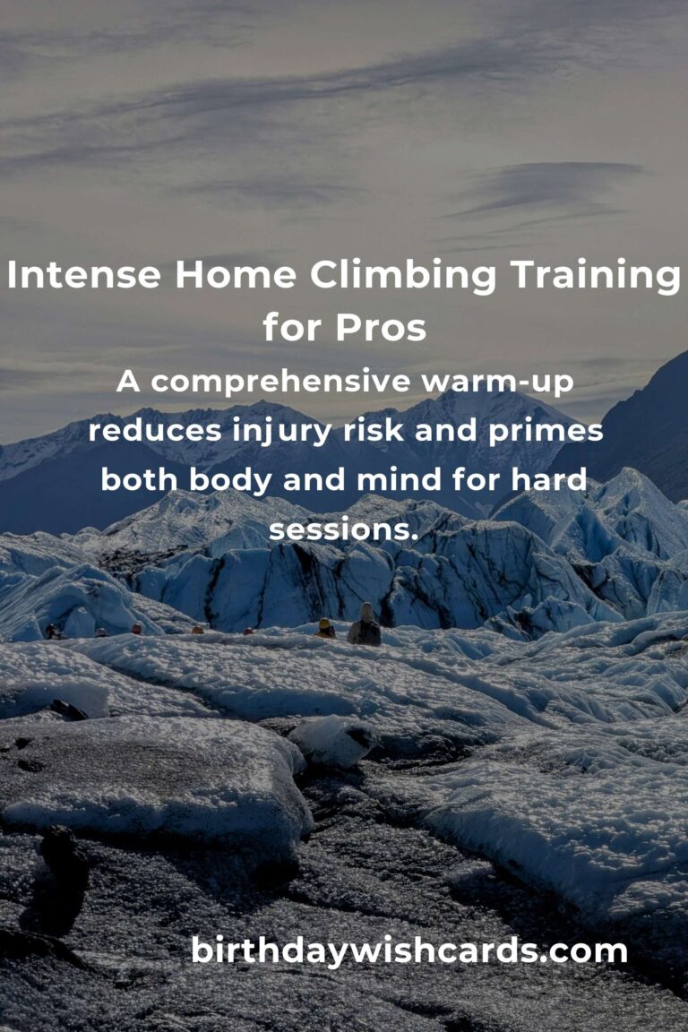 Master Your Ascent: The Ultimate Home Rock Climbing Routine for Professionals