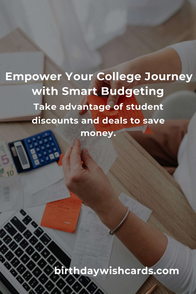 Mastering College Life: Budgeting Tips for 2025's Savvy Students