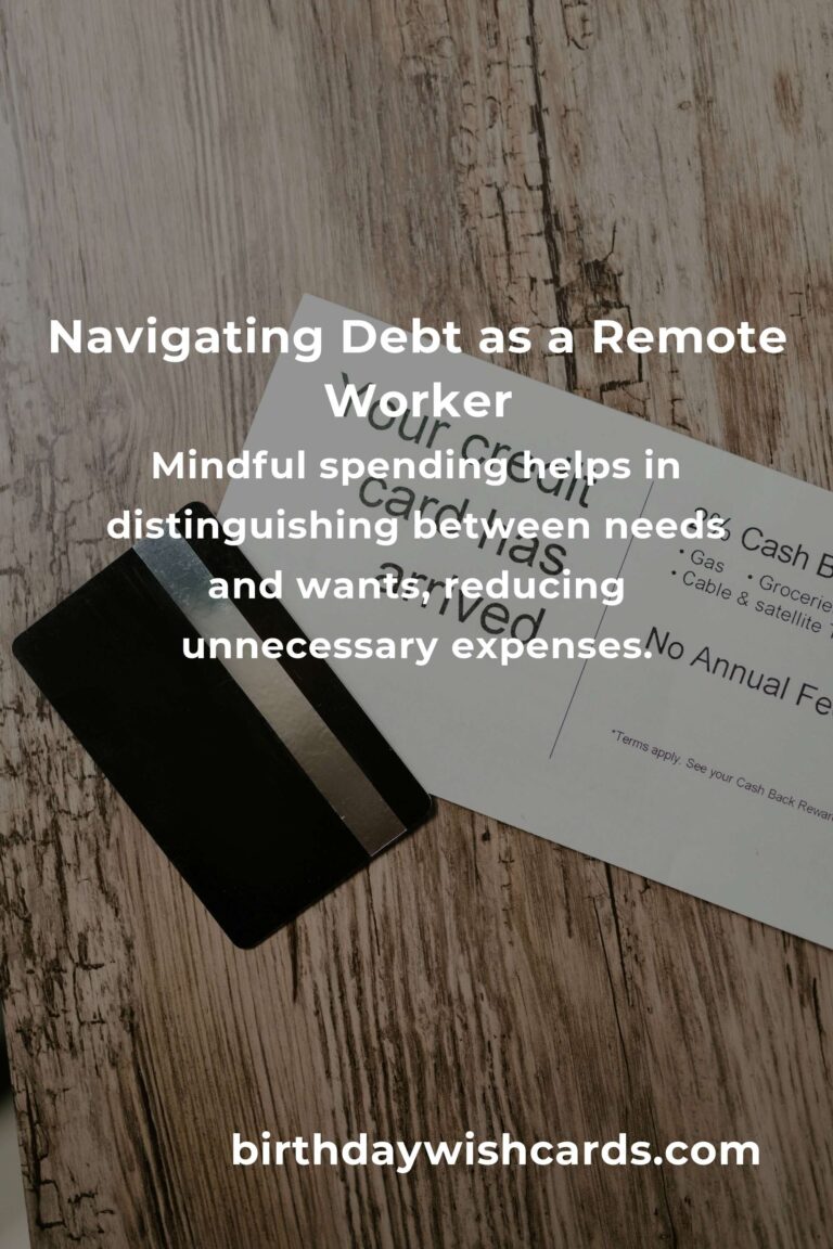 Mastering Debt Management: A Heartfelt Guide for Remote Workers