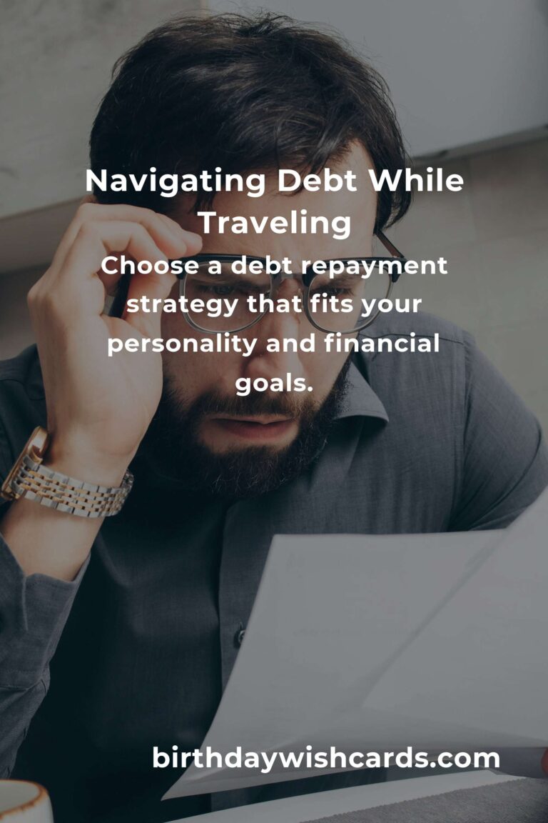 Mastering Debt Management: A Heartfelt Guide for the Passionate Budget Traveler