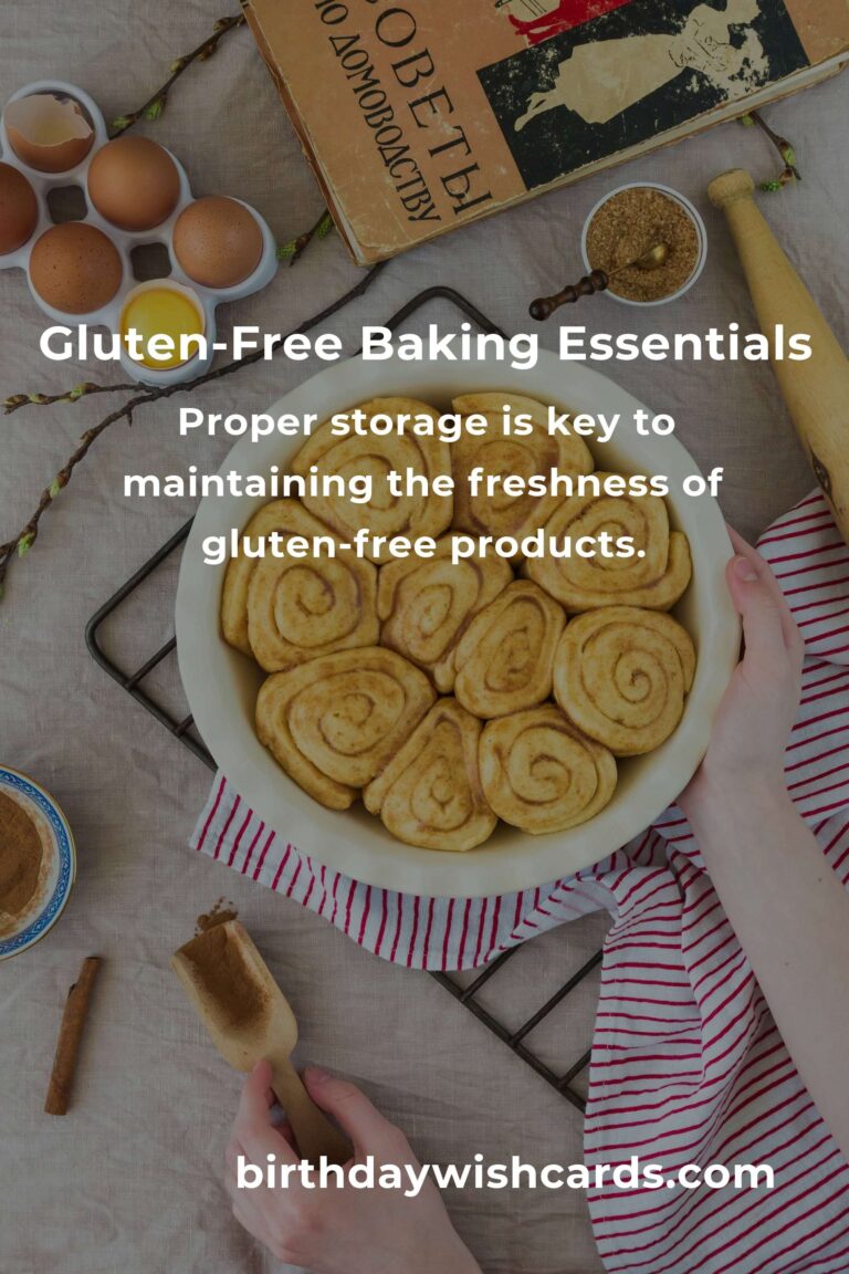 Mastering Healthy Gluten-Free Baking: A Guide for Professionals