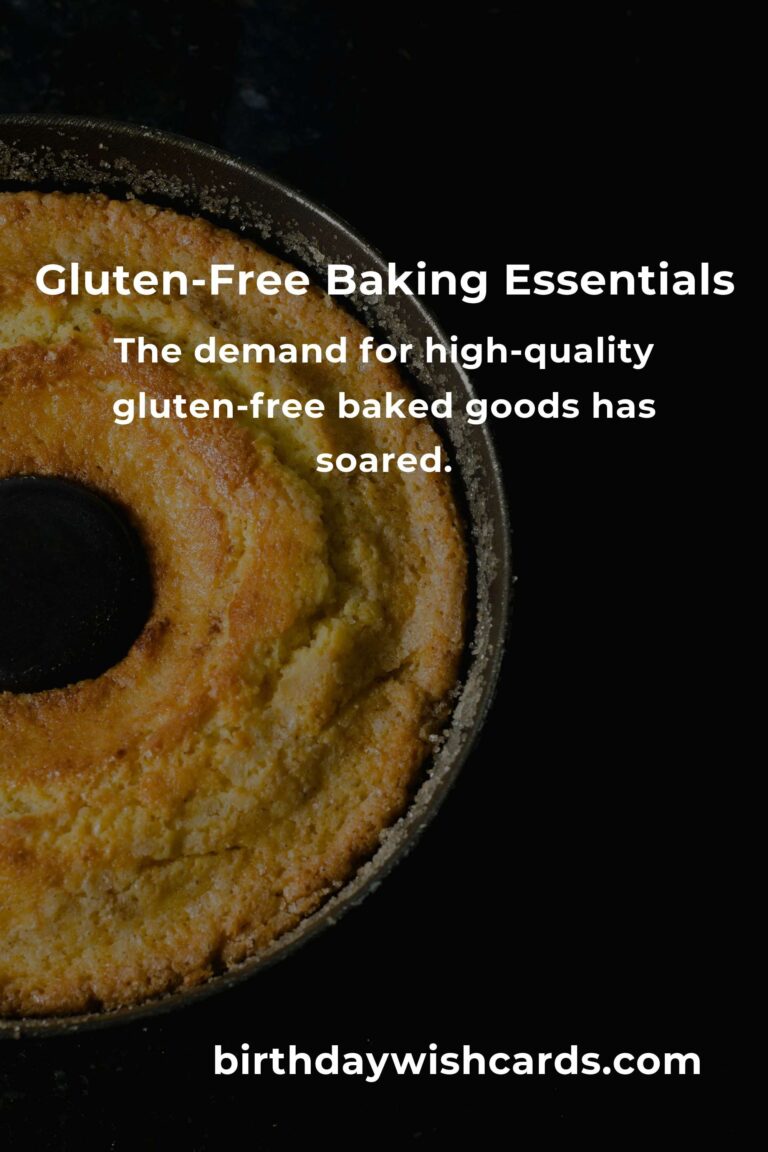 Mastering Healthy Gluten-Free Baking: A Guide for Professionals