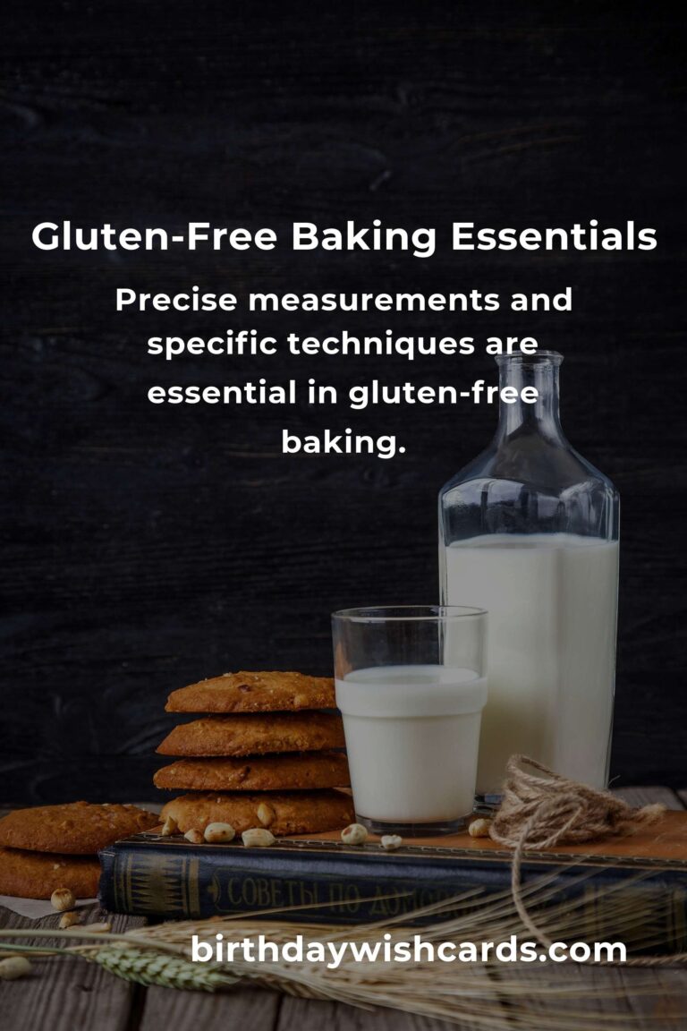 Mastering Healthy Gluten-Free Baking: A Guide for Professionals