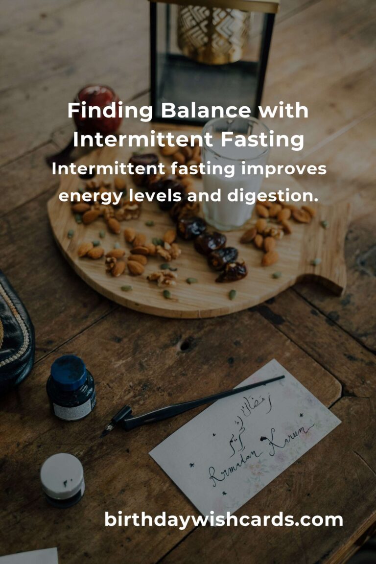 Mastering Intermittent Fasting: A Busy Student's Guide to Wellness and Balance