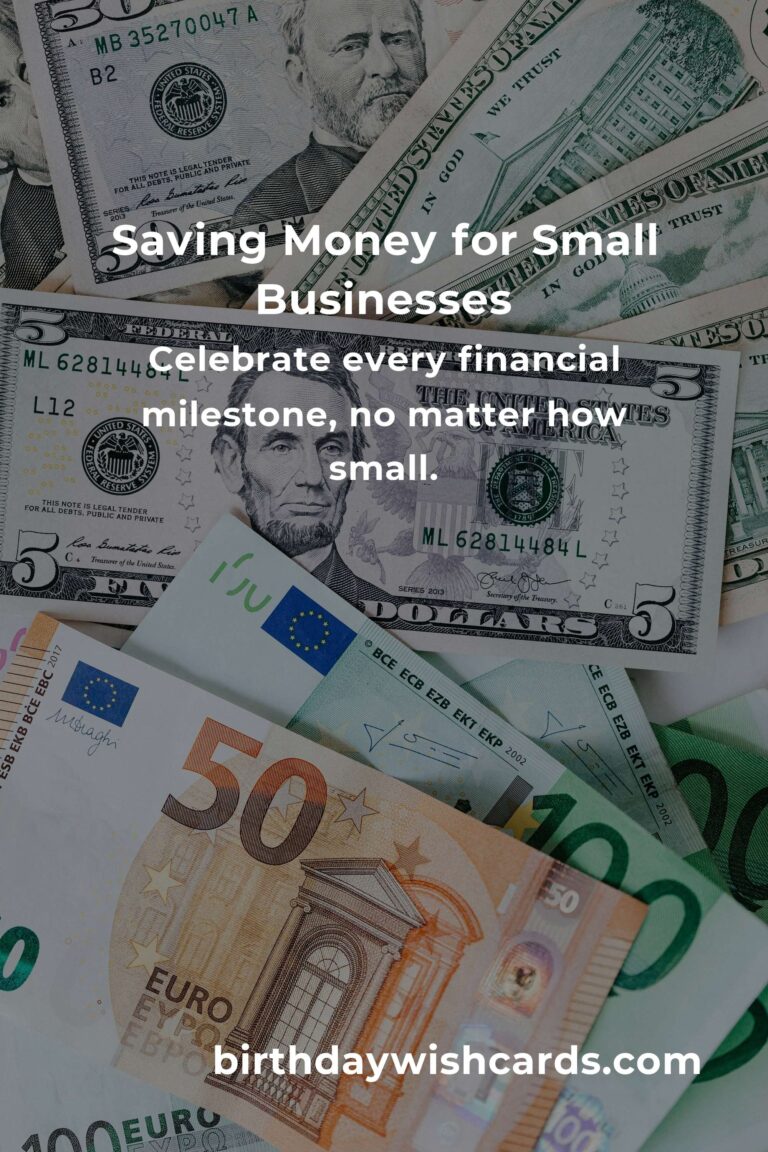 Mastering Money: A Heartfelt Guide to Saving for Small Business Owners