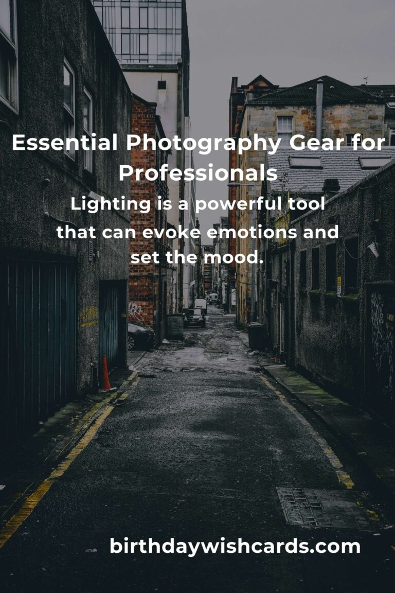 Mastering Photography Gear: The Heartfelt Journey of a Professional