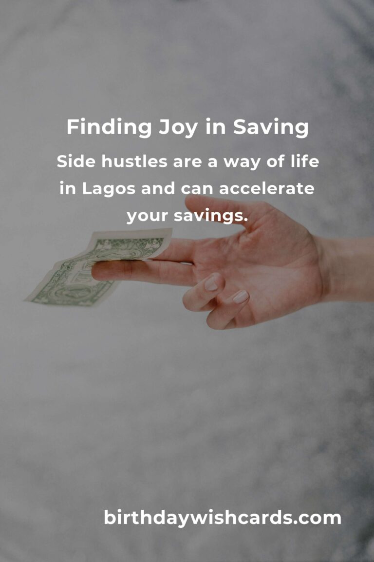 Mastering the Art of Saving: How to Save $500 in Lagos on a Tight Budget