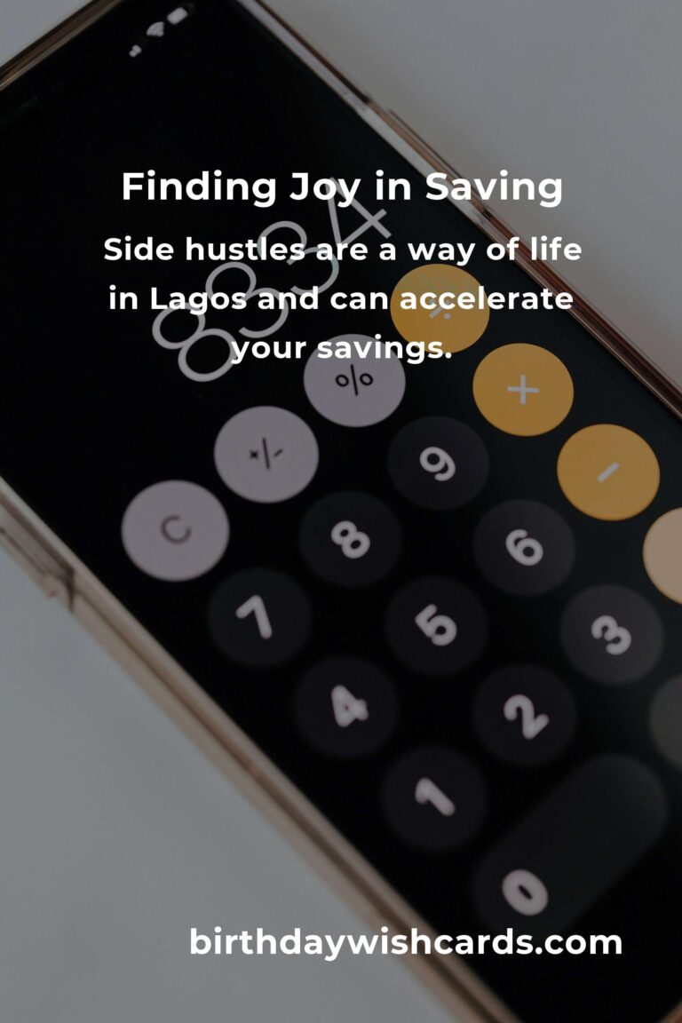 Mastering the Art of Saving: How to Save $500 in Lagos on a Tight Budget