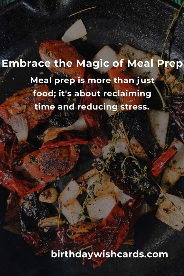 Meal Prep Magic: A Heartfelt Guide for First-Time Buyers