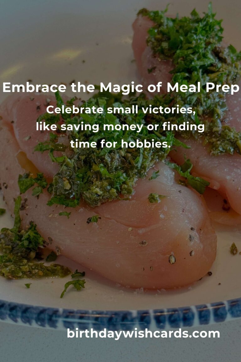 Meal Prep Magic: A Heartfelt Guide for First-Time Buyers
