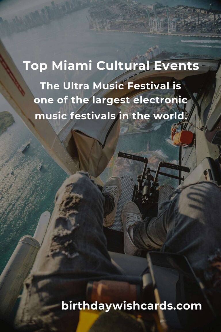 Miami Cultural Events You Can’t Miss in 2025